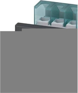 Siemens 3LD21030TK51 Belastbare scheidingsschakelaar Zwart 3-polig 16 mm² 25 A 690 V/AC