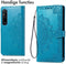 iMoshion Hoesje Geschikt voor Sony Xperia 1 V Hoesje Met Pasjeshouder - iMoshion Mandala Bookcase - Turquoise