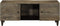 vidaXL - Salontafel - 100x54x40 - cm - massief - mangohout - lichtgrijs