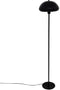 Atmosphera Savio Paddenstoel Vloerlamp - Ø28xH140cm - Zwart