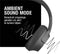 Fresh 'n Rebel Clam Fuse - Draadloze Over-Ear Koptelefoon - ANC en Ambient Sound Mode - Grafiet