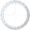 vidaXL - Lampenkap - Ø45x28 - cm - wicker - wit