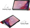 Lunso - Geschikt voor Lenovo Tab M9 (9 inch) - Tri-Fold Bookcase hoes - Rood