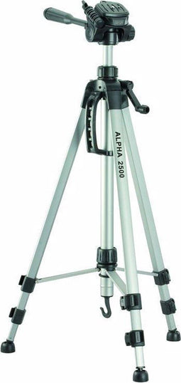 Cullmann Alpha 2500 - Tripod - Aluminium - Max hoogte 165 cm - Draaggewicht 2,5 kg