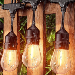 SHINE - LED Lichtsnoer buiten - 15 meter - Zonne-energie - Waterdicht - Afstandsbediening