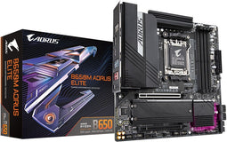 Gigabyte B650M AORUS ELITE - Moederbord AM5 - Micro-ATX 4x DDR5 256GB 2.5Gbps