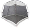 vidaXL - Camping - Muggennet - met - Deur - - - Grijs - - - 6-Persoons - - - Waterdicht