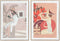 Schilderij DKD Home Decor Vrouw (2 Stuks) (50 x 3 x 70 cm)