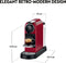 Krups Nespresso CitiZ - Koffiecupmachine - 19 bar pompdruk - Cherry red