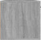vidaXL - Wandkast - 60x36,5x35 - cm - bewerkt - hout - grijs - sonoma - eikenkleurig