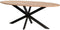 Livingfurn - Eetkamertafel Oslo - Acasia Hout - 180cm - Bruin