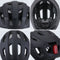 BBB Cycling Condor 2.0 - Fietshelm - Verwijderbaar vizier en insectennet - Mat Zwart