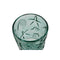 Set van bekers Home ESPRIT Turkoois Kristal 345 ml (6 Stuks)