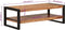 vidaXL - Salontafel - 120x55x40 - cm - massief - acaciahout