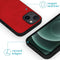 iMoshion Hoesje Geschikt voor iPhone 13 Mini Hoesje Met Pasjeshouder - iMoshion Uitneembare 2-in-1 Luxe Bookcase - Rood