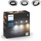 Philips Hue Milliskin - Inbouwspot - Warm- tot koelwit licht - Wit (3-pack)