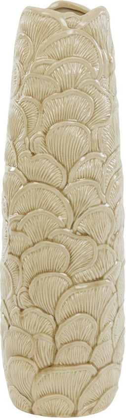 Light&living Vaas Ø15x48,5 cm TRAVIS keramiek beige
