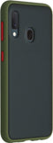 iMoshion Hoesje Geschikt voor Samsung Galaxy A20e Hoesje - iMoshion Frosted Backcover - Groen