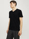 JACK&JONES JACBASIC - Heren T-shirt - V-hals - Maat L (2 stuks)
