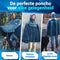 Nextcover Regenponcho - Fietsponcho Unisex - AquaShield 2.0 Waterdicht Winddicht - Donkerblauw