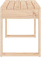 vidaXL - Tuinbank - 80x38x45 - cm - massief - grenenhout