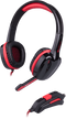 Genesis H22 - Gaming Headset - Zachte oorkussens - Rood Zwart