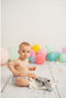 Baby Dekbed Crochetts Bebe Baby Dekbed Grijs Beer 39 x 1 x 28 cm