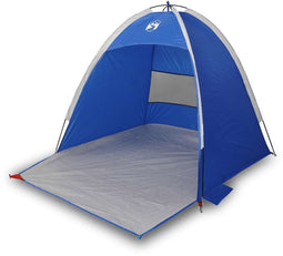 vidaXL - Strandtent - 3-persoons - waterdicht - azuurblauw