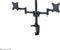 Neomounts FPMA-D1330DBLACK - Full Motion Dual Desk Mount - Voor 2x 10-27