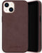 Selencia Hoesje Geschikt voor iPhone 13 Hoesje - Selencia Gaia Slang Backcover - Donkerrood