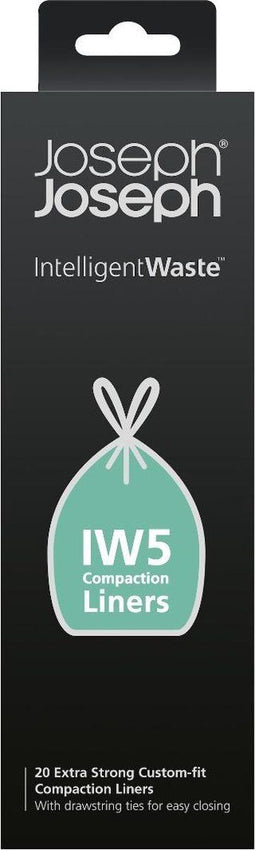 Joseph Joseph Intelligent Waste - Afvalzakken IW5 Titan - 20 L - Wit (20 stuks)