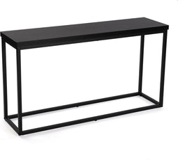 Console Versa Zwart Metaal 30 x 60 x 110 cm