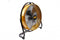 Master DF20P - Vloerventilator - 360° draaibaar - Geel Zwart