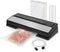 KitchenBrothers KB667 - Vacuüm Sealer - 12L/min - 6 standen - Zwart/RVS (2m Folierol 5 Vacumeerzakken Vacuumslang)