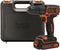 Black & Decker BDCDC18K-QW - Hamerboor - 18V - Zwart/Oranje