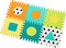 Infantino - Schuimrubberen Vormen Puzzelmat - 6 Stuks - 1 m² speelplezier (6 stuks)
