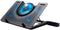 Trust GXT 1125 Quno - Laptop Cooling Stand - 5 ventilatoren met blauwe verlichting - Zwart