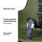 Bobike One Maxi - Fietsstoeltje Achter - Click & Go Montage - Olive Green