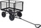 vidaXL - Tuinwagen - 350 - kg - zwart