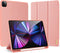Dux Ducis Domo Bookcase - Tablet Hoes voor iPad Pro 11 (2020/2021/2022) - Schokabsorberend - Roze
