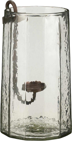 Mica Decorations Lantaarn Cynthia - 20.5x20.5x34 cm - Glas - Transparant