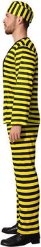 Atosa Gevangenenkostuum Geel M-L
