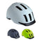 BBB Cycling Grid - Fietshelm - LED lampje - Maat M - Matt Off White