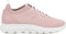 Geox D Spherica - Dames sneaker - Ademend textiel en leer - Roze