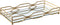 Dienblad Home ESPRIT Gouden 38 x 18 x 5 cm