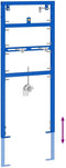 vidaXL - Verborgen - Bevestigingsframe - voor - Urinoir - 50x115-139 - cm - in - Staal