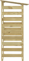 vidaXL - Pergola - met - dak - 100x90x200 - cm - geïmpregneerd - grenenhout