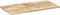vidaXL - Wastafelblad - 100x40x2 - cm - onbehandeld - massief - acaciahout