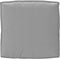 vidaXL - Ligbedkussen - Grijs - 80x80x12 - cm - Oxford - Stof