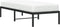 vidaXL - Bedframe - metaal - zwart - 75 - x - 190 - cm